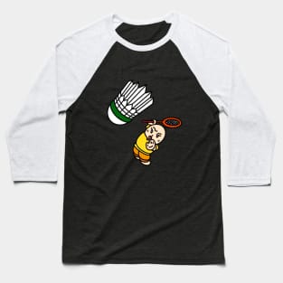 Aim for badminton smash Baseball T-Shirt